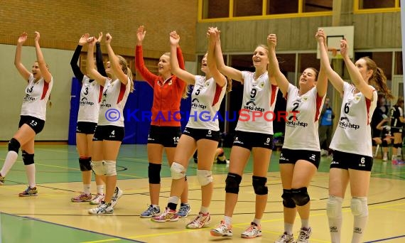 Volleyball Damen 3. Liga Süd SV Sinsheim gegen TV Villingen 23.10.2016 (© Siegfried)